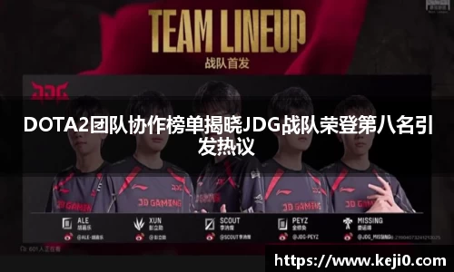 DOTA2团队协作榜单揭晓JDG战队荣登第八名引发热议